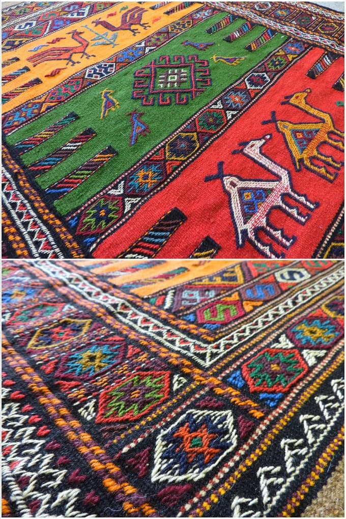 楽天市場】キリム 手織り ペルシャキリム 高品質ウール イラン