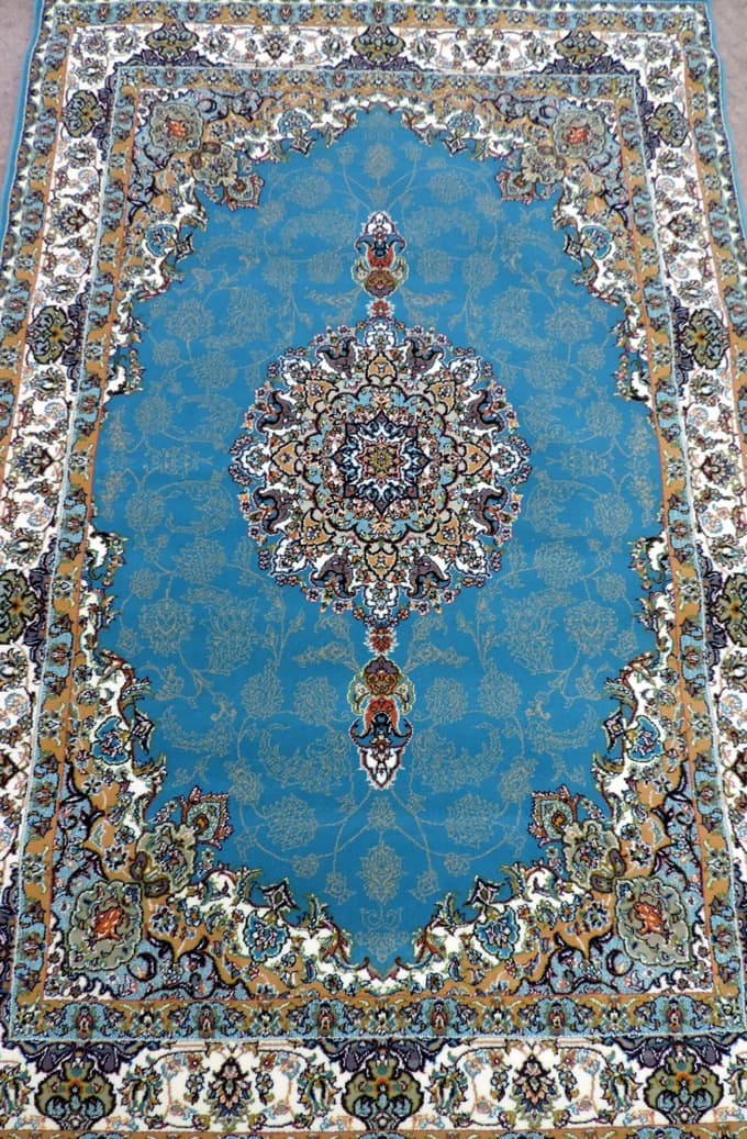 【楽天市場】ペルシャ絨毯 カーペット ラグ 63万ノット 高密度 