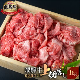 【JAひだ】 飛騨牛 上切り落とし（もも・肩・バラ） 希少部位入り 1kg (500g×2) 和牛 牛肉　肉　牛 送料無料 しゃぶしゃぶ すき焼き 冷凍 訳あり　不揃い ※北海道・沖縄・一部離島別途送料1000円※