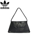 adidas Originals アディダス オリジナル KSS12 OUTLINE TREFOIL SHOULDER BAG アウトライン トレフォイル ショルダー バッグ スポーツ ストリート ジム 旅行 JC6001 ブラック メンズ レディース ユニセックス 国内正規 2025AW