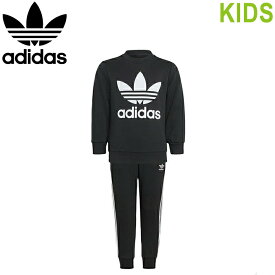 adidas Originals アディダス オリジナルス JEA35 ADI COLOR CREW NECK SET UP (キッズ) アディカラー クルーネック セットアップ セットアップ H25250 裏毛 トップス ロゴ 三つ葉 ストリート スポーツ 子供用 キッズ 国内正規 30%OFF セール