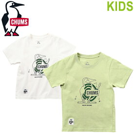 CHUMS チャムス CH21-1318 KID'S ANTI-BUG BOOBY MOSQUITO COIL HOLDER T-SHIRT (キッズ) アンチ バグ ブービー モスキート コイル ホルダー ティーシャツ Tシャツ 虫よけ 虫除け 半袖 カットソー トップス アウトドア キャンプ 子供用 子供服 キッズ 2カラー国内正規 2024SS