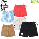 CHUMS チャムス CH23-1086 KID'S HURRICANE WALKERS キッズ ハリケーン ウォーカース ショーツ ショートパンツ ハーフパンツ スウェット 裏毛 短パン タイダイ ストリート スポーツ アウトドア キャンプ 子供用 子供服 キッズ 5カラー 国内正規 30%OFF セール