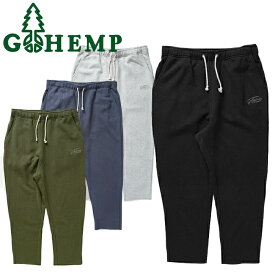 GOHEMP ゴーヘンプ GHC4493ECL SET UP PANTS セットアップ パンツ ヘビー スウェット ジャージー ボトムス ズボン 8分丈 9分丈 麻 ナチュラル カジュアル アウトドア フェス メンズ レディース ユニセックス 4カラー 2023SS