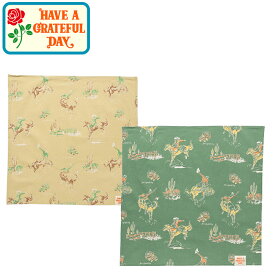 HAVE A GRATEFUL DAY ハブ ア グレイトフル デイ GDG0420COWB BANDANNA バンダナ ハンカチ 雑貨 ファブリック カジュアル ナチュラル アウトドア キャンプ ギフト アウトドア メンズ ユニセックス 2カラー 2025AW