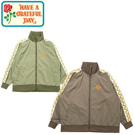 HAVE A GRATEFUL DAY ハブ ア グレイトフル デイ GDJ0361TRST TRACKSUIT JACKET トラックスーツ ジャケット トップス ジャージ セットアップ ジップアップ アウター 上着 長袖 刺繍 メンズ レディース ユニセックス 2カラー 2025SS
