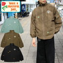 HAVE A GRATEFUL DAY ハブ ア グレイトフル デイ GDJ0466BLOM BLOOM JACKET ブルーム ジャケット トラックトップ ワークジャケット ジップアップ アウター 上着 長袖 刺繍 花柄 フラワー柄 メンズ レディース ユニセックス 3カラー 2026SS