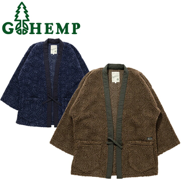 楽天市場】GOHEMP ゴーヘンプ GHJ6174JDL HAORI JACKET ハオリ 