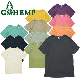 GOHEMP ゴーヘンプ GHC4200RG BASIC S/SL TEE ベーシック ショート スリーブ ティー Tシャツ トップス 半袖 カットソー 麻 オーガニック エスニック カジュアル ナチュラル アウトドア メンズ ユニセックス 11カラー