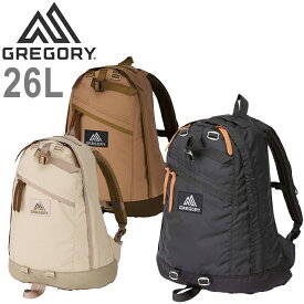 GREGORY グレゴリー DAY PACK 26L デイ パック 26リットル 1410161041 65169D434 リュック バックパック ティアドロップ型 PC 鞄 かばん 通勤 通学 旅行 アウトドア メンズ レディース ユニセックス 3カラー 国内正規 2024SS