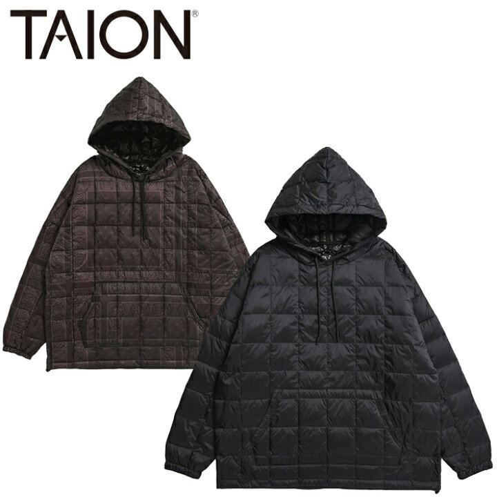 楽天市場】TAION 体温 タイオン TAION-106OS BASIC OVERSIZE DOWN 