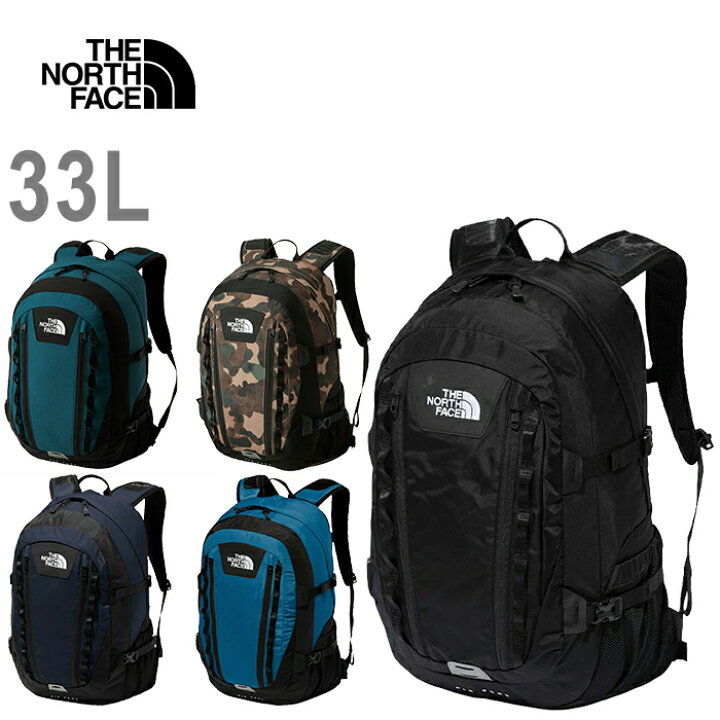 楽天市場】THE NORTH FACE ザ・ノース・フェイス NM72301 BIG SHOT 33L 