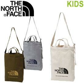 THE NORTH FACE ザ ノースフェイス NMJ82250 K ORGANIC COTTON TOTE (キッズ) オーガニック コットン トート ショルダー バッグ ECO エコバッグ 手提げ 鞄 ロゴ 通園 通学 塾 習い事 メンズ レディース 子供用 キッズ 3カラー 国内正規 20%OFF セール