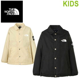 THE NORTH FACE ザ ノースフェイス NPJ22305 THE COACH JACKET (キッズ) ザ コーチ ジャケット ウインドブレーカー 防風 撥水 UVカット 静電ケア 上着 アウター アウトドア キャンプ ジュニア 男の子 女の子 子供用 子供服 キッズ 国内正規 2024SS 20%OFF セール