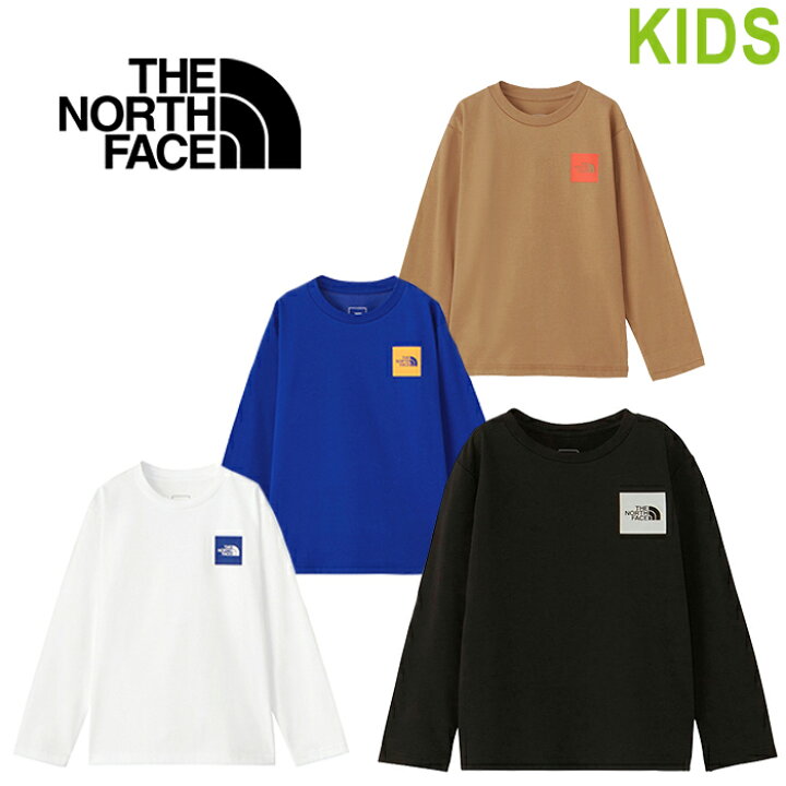 ザ・ノース・フェイス（THE NORTH FACE）（キッズ）ジュニア 長袖 トドラー ロングスリーブ スモールスクエアロゴ Tシャツ NTT32531 AG UVカット