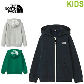 THE NORTH FACE ザ・ノース・フェイス NTJ62261 REARVIEW FULLZIP HOODIE (キッズ) リアビュー フルジップ フーディ ジップアップ パーカー スウェット 裏起毛 フードロゴ トップス アウトドア 男の子 女の子 子供用 子供服 キッズ 3カラー 国内正規 2024AW 20%OFF セール
