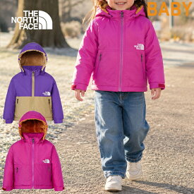 【SALE/20%OFF】THE NORTH FACE ザ・ノース・フェイス NPB72451 B COMPACT NOMAD JACKET (ベビー) コンパクト ノマド ジャケット ボア フリース フード取り外し可能 保温 撥水 上着 アウター 出産祝い ギフト 赤ちゃん 新生児 キッズ ベビー 4カラー 国内正規