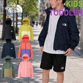 【SALE/10%OFF】THE NORTH FACE ザ・ノース・フェイス NPJ22510 NPT22510 COMPACT JACKET (キッズ) (トドラー) コンパクト ジャケット ウインドブレーカー マウンテンパーカー 撥水 UVカット 上着 アウトドア 男の子 女の子 子供服 キッズ 5カラー 国内正規 2026SS