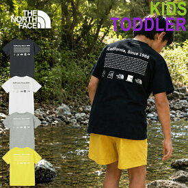 THE NORTH FACE ザ・ノース・フェイス NTT32648 NTJ32648 S/S HISTORICAL LOGO TEE (トドラー) (キッズ) ショートスリーブ ヒストリカル ロゴ ティー ティーシャツ Tシャツ トップス 半袖 綿 コットン 男の子 女の子 子供服 4カラー 国内正規 2026SS