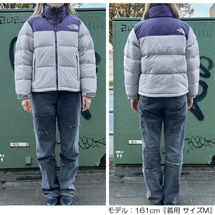 THE NORTH FACE】 ノベルティショートヌプシジャケット M ブルー 