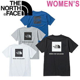 THE NORTH FACE ザ ノースフェイス NTW32350 S/S BACK SQUARE LOGO TEE (レディース) ショートスリーブ バック スクエアー ロゴ ティー Tシャツ ロゴ 半袖 UVカット 速乾 トップス ストリート アウトドア スポーツ レディース 4カラー 国内正規 2023SS 30%OFF セール