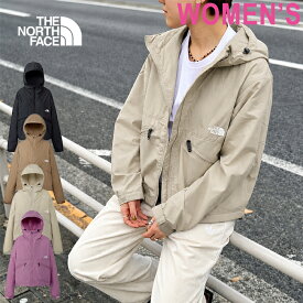 【SALE/10%OFF】THE NORTH FACE ザ・ノース・フェイス NPW22630 SHORT COMPACT JACKET (レディース) ショート コンパクト ジャケット ショート丈 ナイロン マウンテンパーカー 撥水 防風 軽量 携帯 収納可能 上着 アウター アウトドア スポーツ レディース 国内正規 2026SS