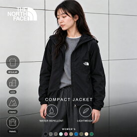 【SALE/15%～25%OFF】THE NORTH FACE ザ・ノース・フェイス NPW72530 NPW72230 COMPACT JACKET (レディース) コンパクト ジャケット ナイロン マウンテンパーカー 撥水 防風 軽量 収納 パッカブル 上着 アウター アウトドア スポーツ キャンプ レディース 14カラー 国内正規
