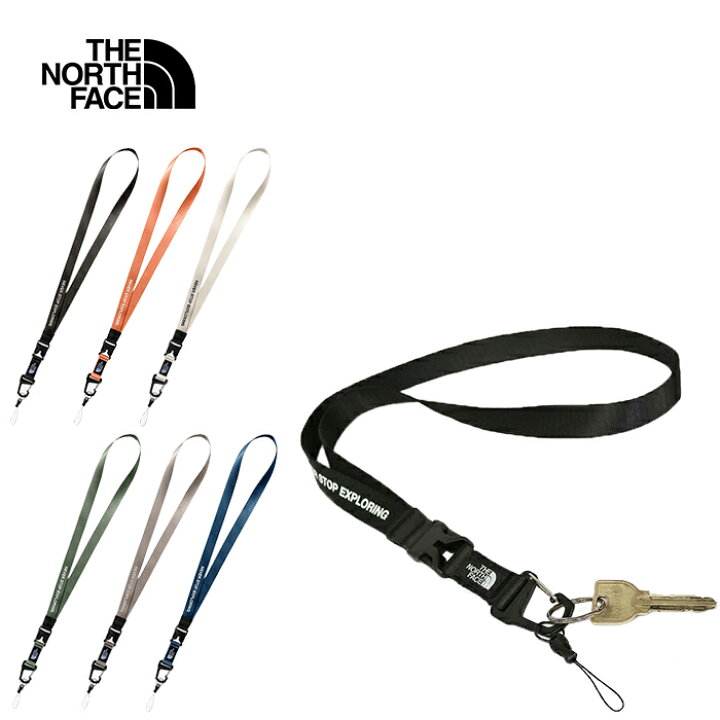 THE NORTH FACE ザ・ノース・フェイス NN32437 TNF LANYARD TNF ランヤード ネック ストラップ カラビナ  キーホルダー アウトドア キャンプ マリンスポーツ 海 川 登山 取外し可能 雑貨 メンズ レディース ユニセックス 6カラー 国内正規 2025SS 
