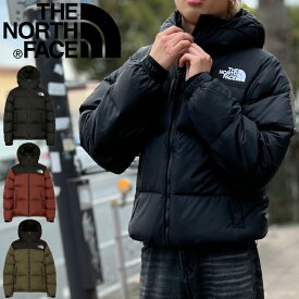 THE NORTH FACE ザ ノースフェイス ND92331 NUPTSE HOODIE ヌプシ フーディー ダウン アウター フード 上着 撥水 防寒 保温 ロゴ パッカブル ストリート アウトドア スポーツ メンズ ユニセックス 3カラー 国内正規 2023AW 30%OFF セール