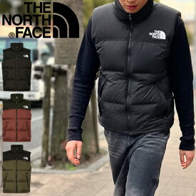 THE NORTH FACE ザ ノースフェイス ND92338 NUPTSE VEST ヌプシ ベスト ダウン アウター上着 撥水 防寒 保温 ロゴ ポケッタブル ストリート アウトドア スポーツ メンズ ユニセックス 3カラー 国内正規 2023AW 20%OFF セール