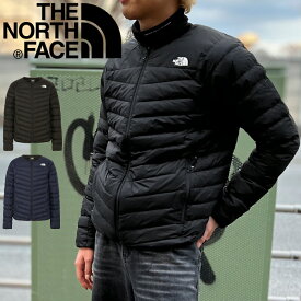 THE NORTH FACE ザ ノースフェイス NY82313 THUNDER ROUNDNECK JACKET サンダー ラウンドネック ジャケット ハイブリッド インナー ダウン アウター 光電子 撥水 軽量 保温 防寒 ビジネス アウトドア メンズ ユニセックス 2カラー 国内正規 2023AW 30%OFF セール