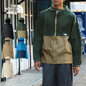 THE NORTH FACE ザ・ノース・フェイス NP72530 COMPACT JACKET コンパクト ジャケット ナイロン マウンテンパーカー 撥水 防風 軽量 収納可能 パッカブル 上着 アウター アウトドア スポーツ キャンプ メンズ ユニセックス 5カラー 国内正規 2025AW 20%OFF セール