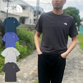 THE NORTH FACE ザ・ノース・フェイス NT12204 S/S FLASHDRY 3D CREW ショートスリーブ フラッシュドライ スリーディー クルー Tシャツ 半袖 吸汗 速乾 撥水 抗菌 防臭 紫外線 UVカット トップス スポーツ メンズ ユニセックス 4カラー 国内正規 20%OFF セール