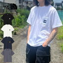 THE NORTH FACE ザ・ノース・フェイス NT82541 S/S SQUARE LOGO POCKET TEE ショートスリーブ スクエア ロゴ ポケット ティー ティーシャツ Tシャツ ポケT 胸ポケ 半袖 吸汗 速乾 トップス アウトドア スポーツ キャンプ メンズ ユニセックス 4カラー 国内正規 2025SS