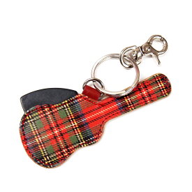 JAJABOON 【メール便OK★】ギターケース型（トライアングル型）ピックケースキーホルダー ロイヤル（ギターピック付）