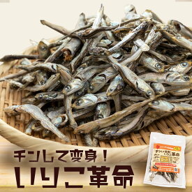 チンして変身！いりこ革命！20g × 4p 送料無料 ポイント消化 食べるいりこ 伊吹いりこ おやつ おつまみ ギフト グルメ 健康食品 食品 食べ物