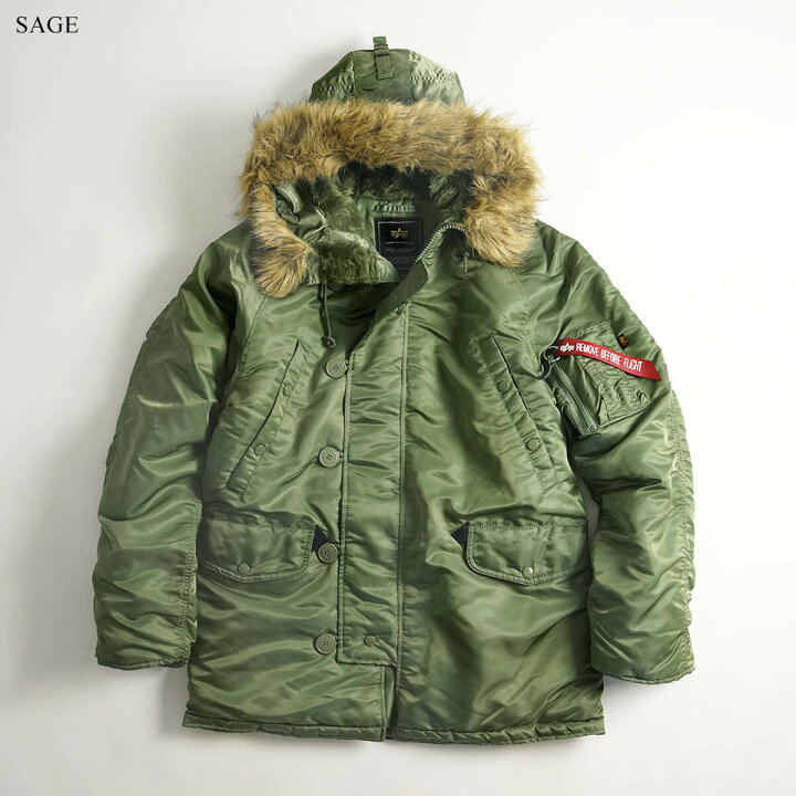 楽天市場】アルファ インダストリーズ ALPHA INDUSTRIES N-3B IMPORT 