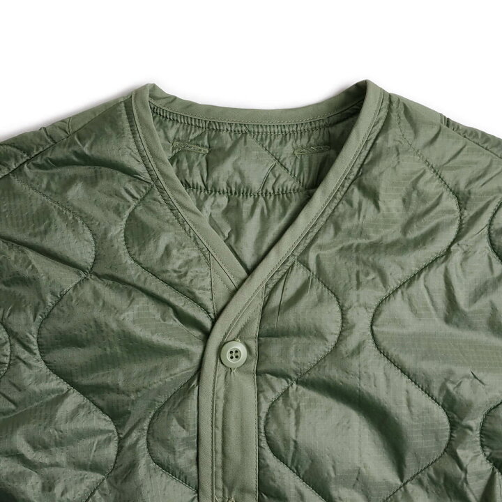 Alpha Industries Men's Als/92 Mid Length Zip Liner Jacket With Pockets, Olive, L