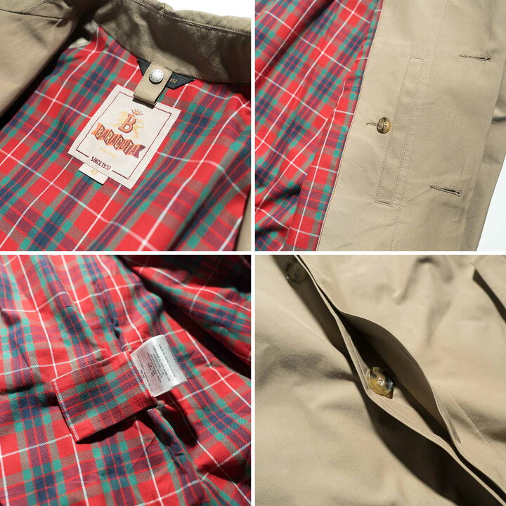 楽天市場】バラクータ BARACUTA G12 ステンカラーコート ｜ メンズ 40 