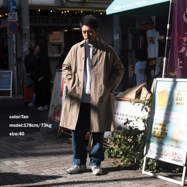 楽天市場】バラクータ BARACUTA G12 ステンカラーコート ｜ メンズ 40 