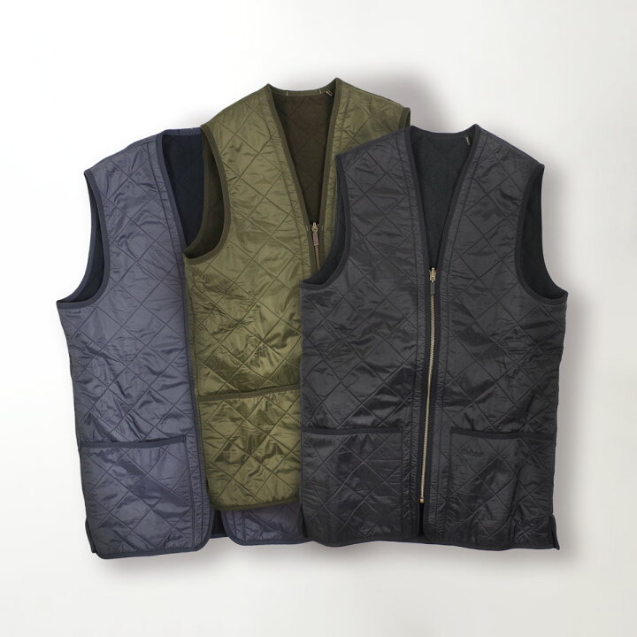 楽天市場】バブアー Barbour ポーラーキルト ジップイン ライナー 