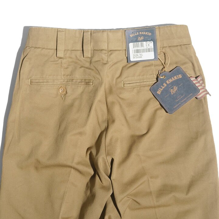 楽天市場】ビルズカーキ BILLS KHAKIS M3 チノパンツ スリムフィット  