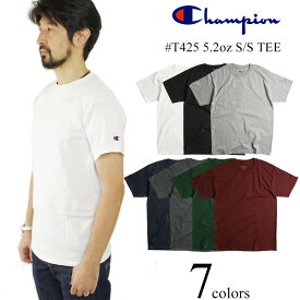 チャンピオン Champion #T425 5.2オンス 半袖 Tシャツ ビッグサイズ (大きいサイズ 無地 米国流通モデル)