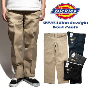 �f�B�b�L�[�Y Dickies WP873 �X���� �X�g���[�g ���[�N�p���c �A�����J���ʃ��f�� �b SLIM STRAIGHT WORK PANT �����Y �`�m�p�� �ׂ� �J�[�L �u���b�N �l�C�r�[ �`���R�[�� �� �� �O���[ �{�g���X �p���c