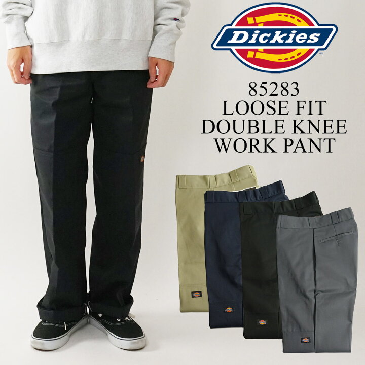 楽天市場】ディッキーズ Dickies 85283 ルーズフィット ダブルニー 
