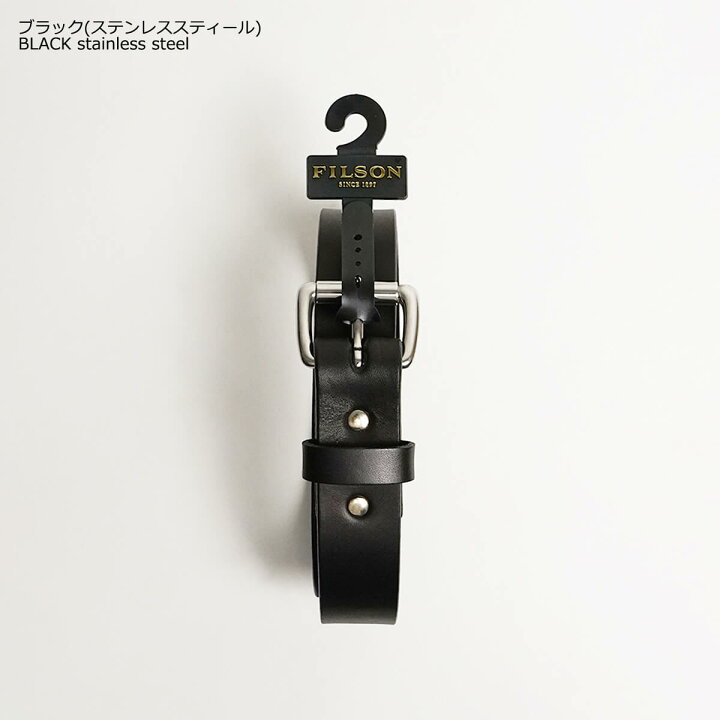 楽天市場 フィルソン Filson 1 1 4インチ レザーベルト メンズ 本革 ベルト アメリカ製 米国製 Made In Usa Leather Belt ブライドルレザー ねじれに強い ローラーバックル シンプル 様々なスタイルに合わせやすい 革 ブラック ブラウン 黒 茶 Jalana ジャラーナ