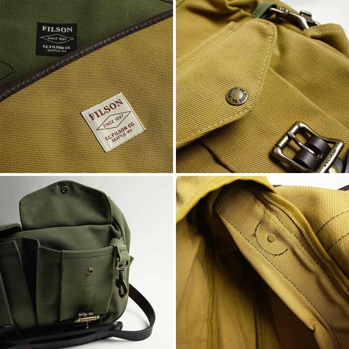 楽天市場】フィルソン FILSON ショルダーバック ミディアム フィールド 