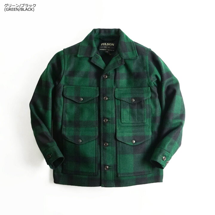 usa製】FILSON マッキーノクルーザージャケット モスグリーン