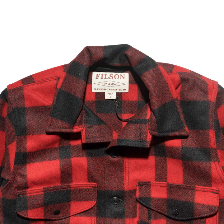 楽天市場】フィルソン FILSON ウールコート マッキーノ クルーザー 