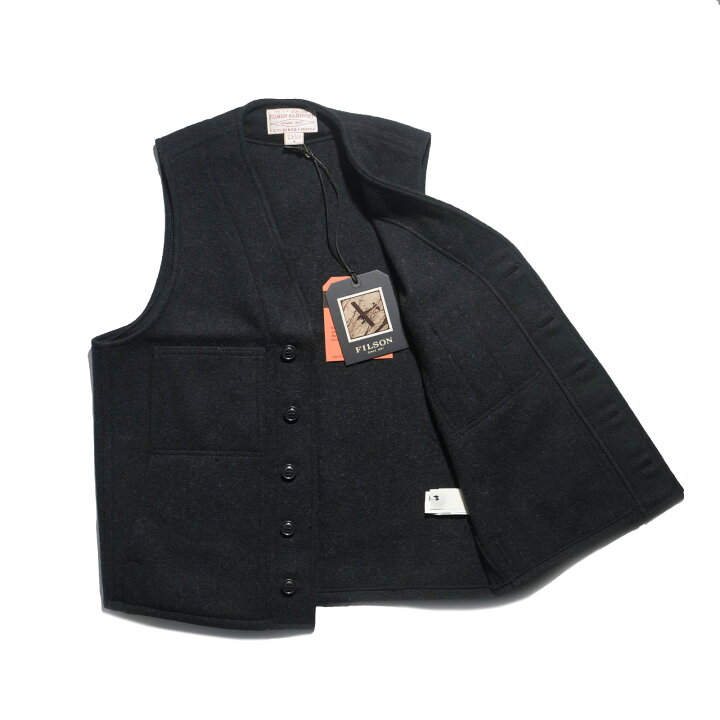 楽天市場】フィルソン FILSON マッキーノ ウール ベスト ソリッド  